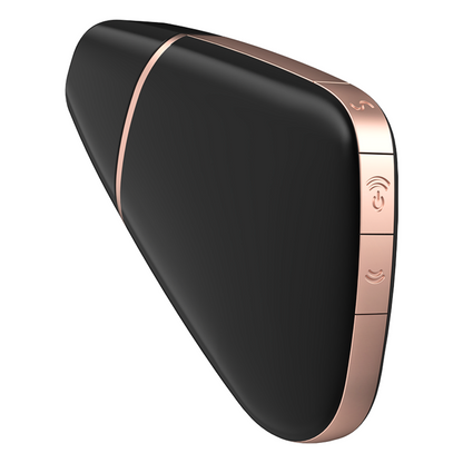 SATISFYER - STIMULATEUR ET VIBRATEUR AIR LOVE TRIANGLE NOIR SATISFYER CONNECT