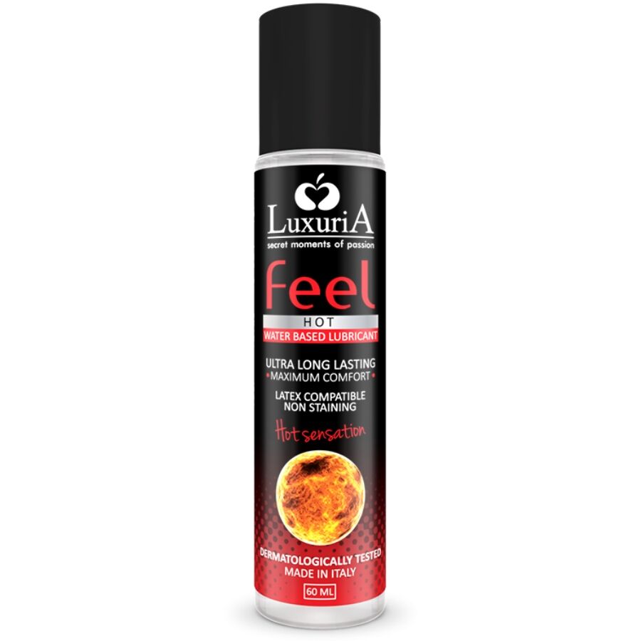 INTIMATELINE - LUXURIA LUBRIFIANT BASE D'EAU FEEL HOT SENSATION 60 ML INTIMATELINE LUXURIA