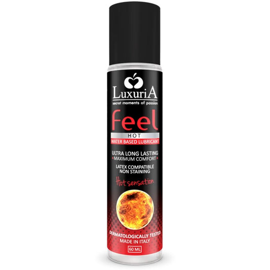 INTIMATELINE - LUXURIA LUBRIFIANT BASE D'EAU FEEL HOT SENSATION 60 ML INTIMATELINE LUXURIA