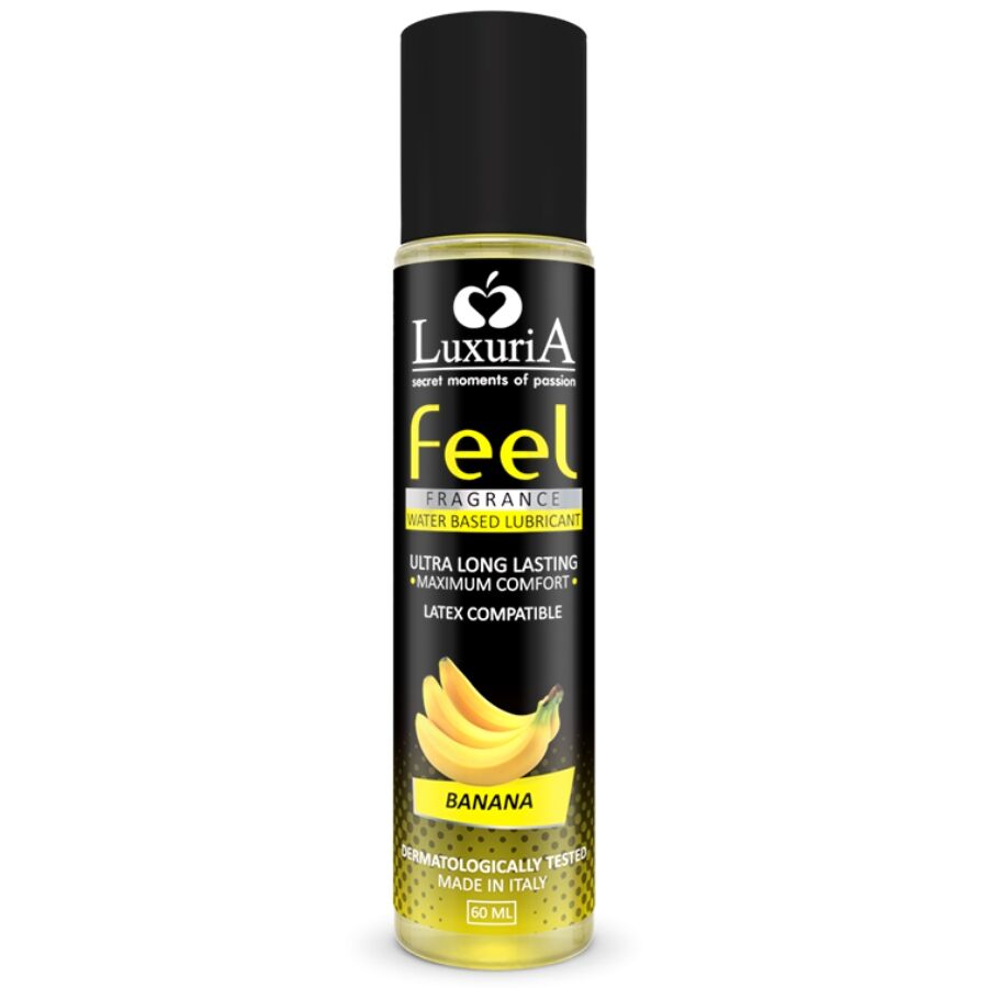 INTIMATELINE - LUXURIA LUBRIFIANT BASE D'EAU FEEL BANANE 60 ML INTIMATELINE LUXURIA
