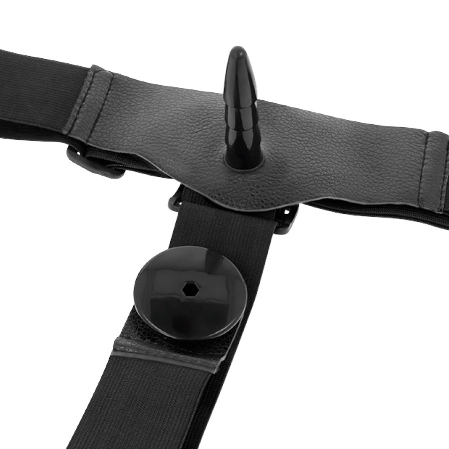 HARNESS ATTRACTION - HARRIS DOUBLE PENETRACI N AVEC VIBRATION 18 CM -O- 3.5 CM HARNESS ATTRACTION