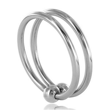 METAL HARD - ANNEAU DOUBLE GLAN 28MM METAL HARD