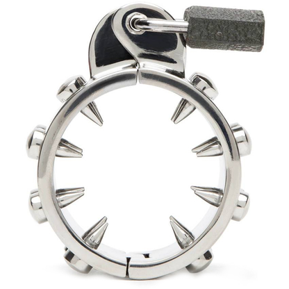 METAL HARD - ANNEAU DE CHASTETÉ ANTI-ÉRECTION METAL HARD