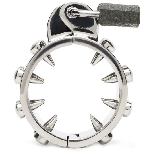 METAL HARD - ANNEAU DE CHASTETÉ ANTI-ÉRECTION METAL HARD