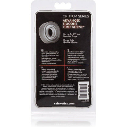 CALEXOTICS - MANCHON DE POMPE EN SILICONE ADV NOIR CALEXOTICS