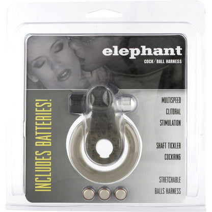 SEVEN CREATIONS - ANNEAU VIBRANT AVEC ÉLÉPHANT STIMULANT SEVEN CREATIONS