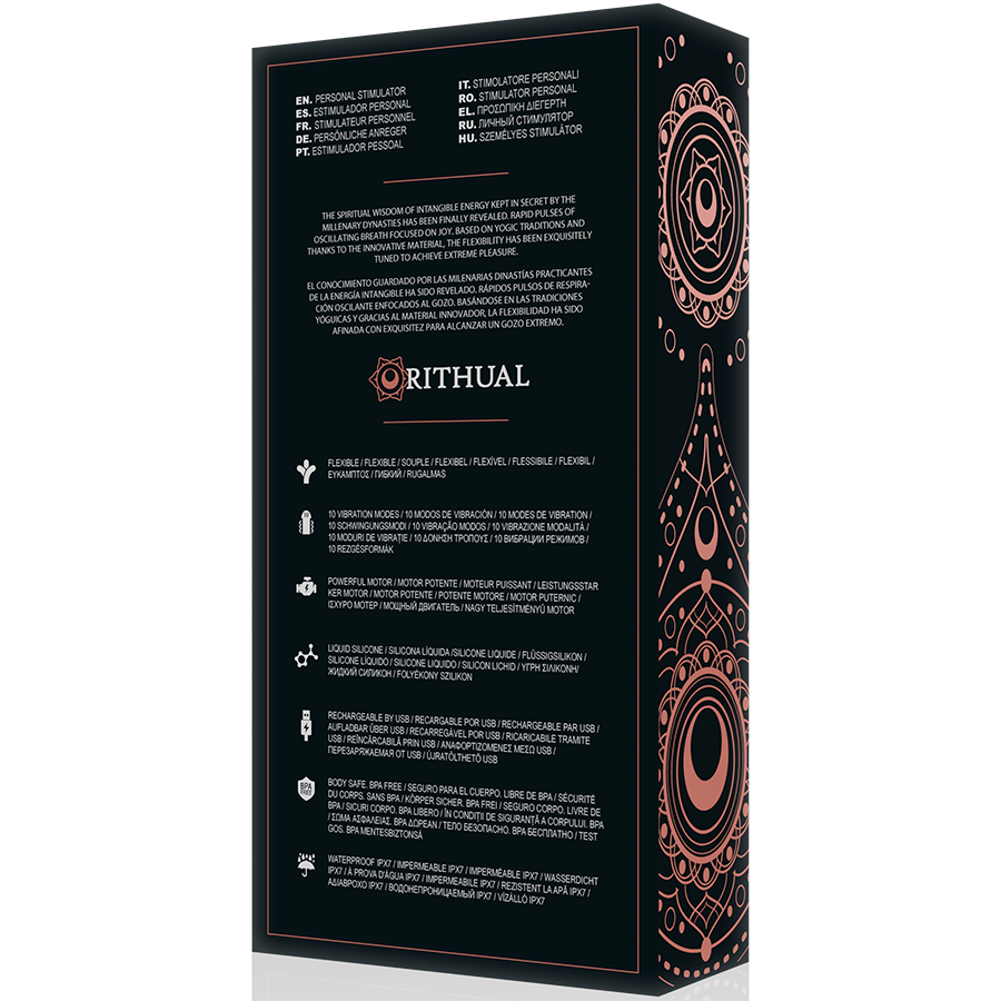 RITHUAL - KRIYA STIMULAODR RECHARGEABLE G-POINT NOIR RITHUAL