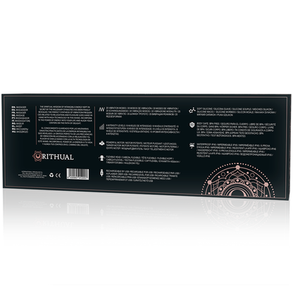 RITHUAL - BAGUETTE AKASHA PUISSANTE RECHARGEABLE 2.0 NOIRE RITHUAL