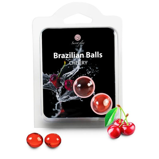 SECRETPLAY - BOULES BRÉSILIENNES CERISE SECRETPLAY COSMETIC