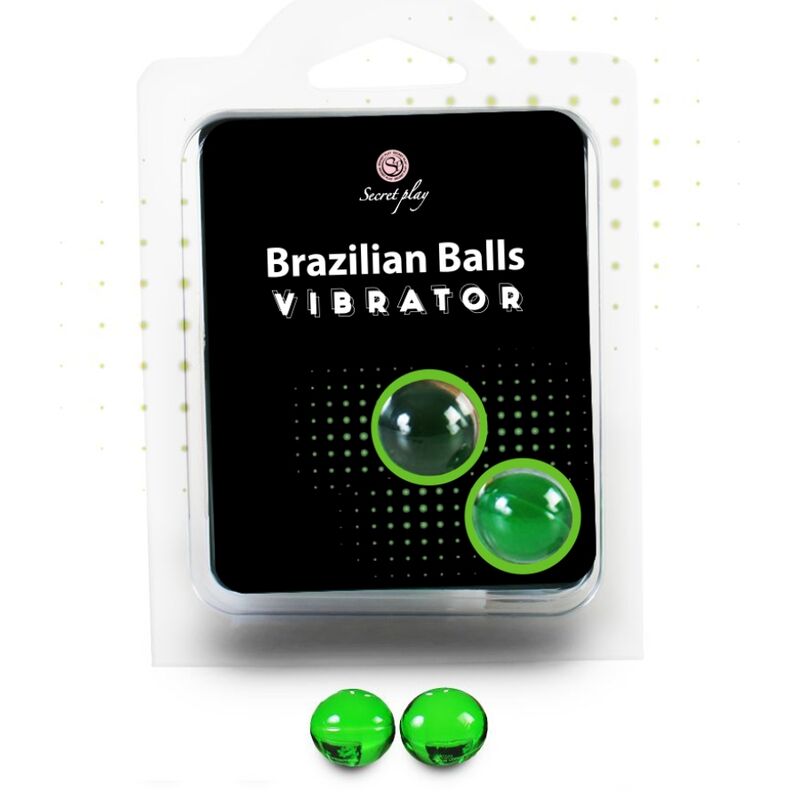SECRETPLAY - SET DE 2 BALLES BRÉSILIENNES SHOCK SECRETPLAY COSMETIC
