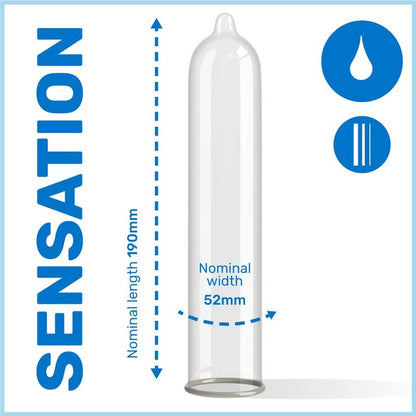 PASANTE - PRÉSERVATIFS SENSIBLES ULTRA MINCE 3 UNITÉS PASANTE