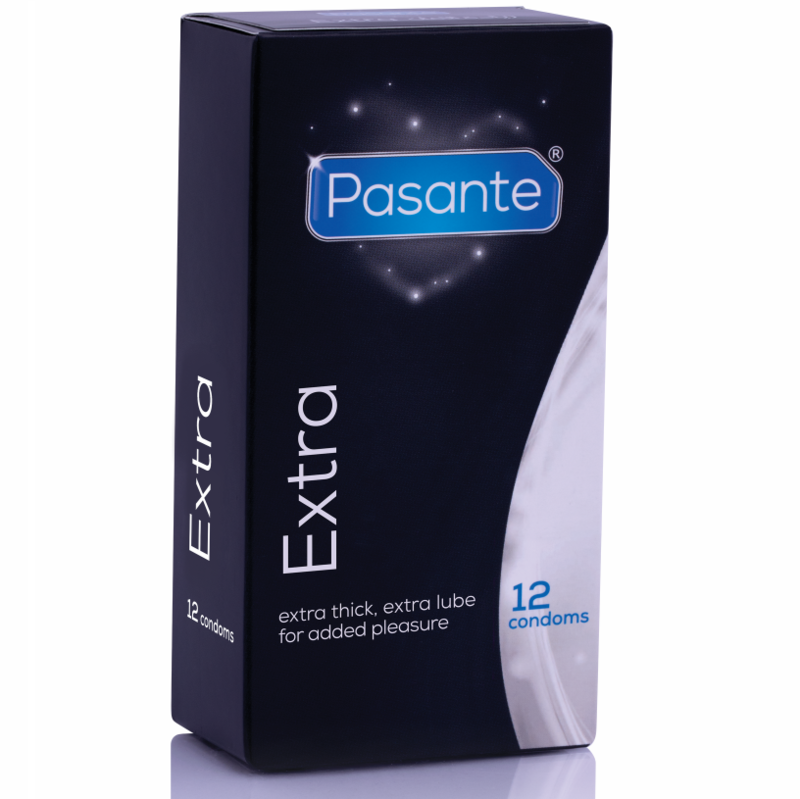 PASANTE - PRÉSERVATIF EXTRA EXTRA ÉPAIS PAR 12 UNITÉS PASANTE