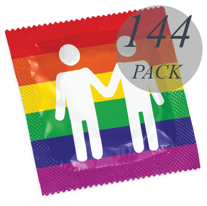 PASANTE - PRÉSERVATIFS FORMAT GAY PRIDE 144 PACK PASANTE