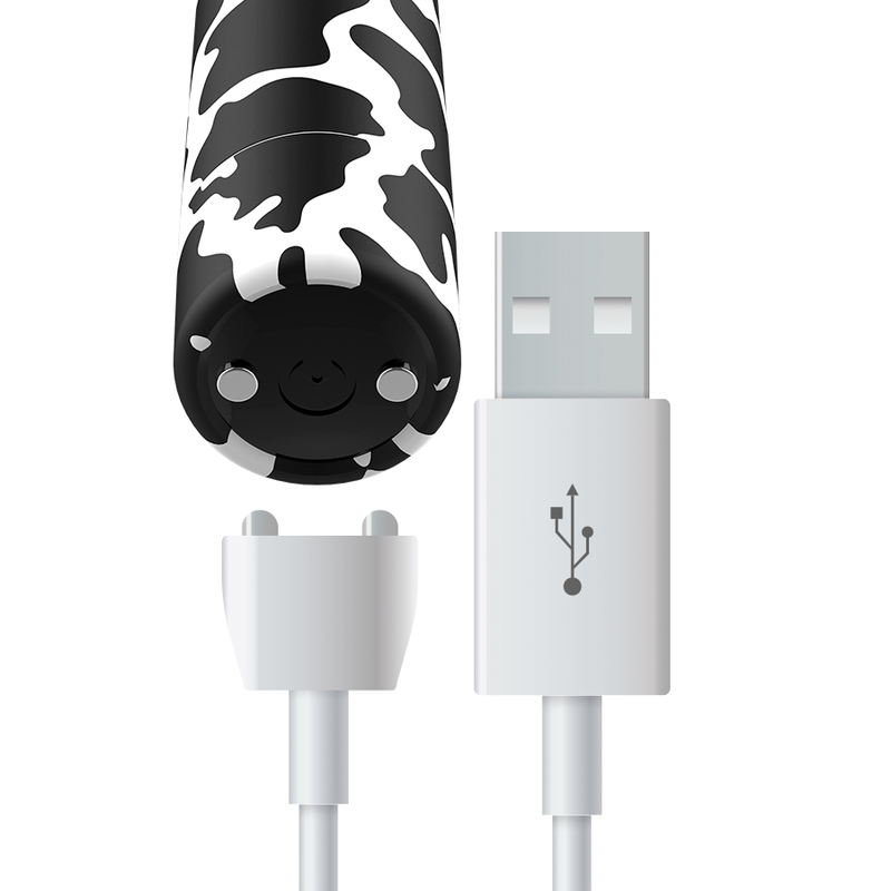 CUSTOM BULLETS - PERSONNALISÉS RECHARGEABLE VACHE 10 INTENSITIES CUSTOM BULLETS
