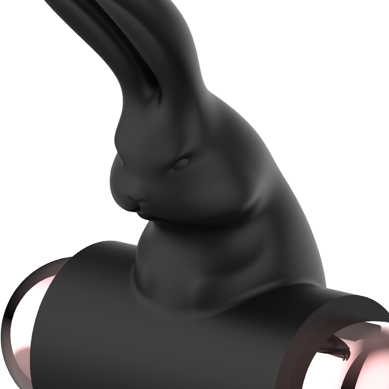 COQUETTE CHIC DESIRE - COCKRING AVEC VIBRATEUR NOIR/ OR COQUETTE TOYS