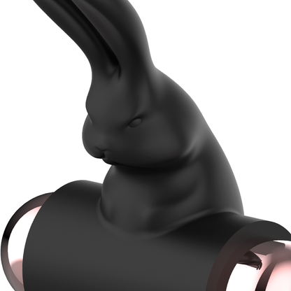 COQUETTE CHIC DESIRE - COCKRING AVEC VIBRATEUR NOIR/ OR COQUETTE TOYS