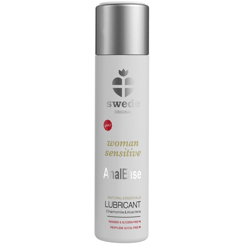 SWEDE - WOMAN SENSITIVE ANAL EASE À BASE D''EAU 60 ML SWEDE