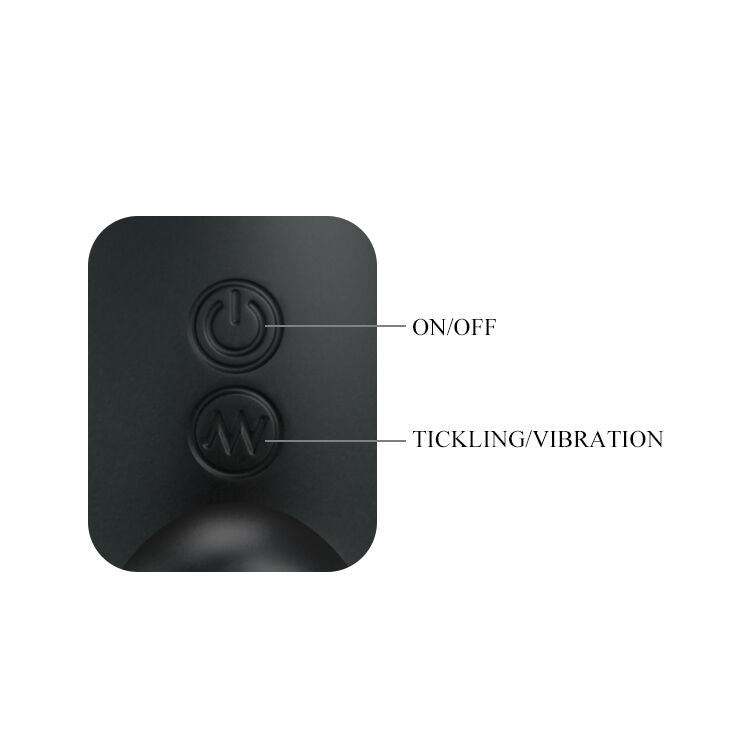 MR PLAY - MASSEUR DE PROSTATE NOIR RECHARGEABLE MR PLAY