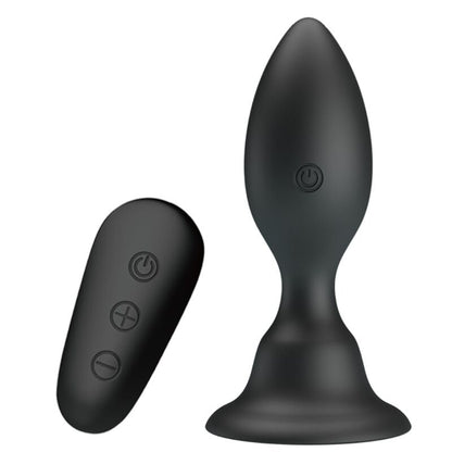 MR PLAY - PLUG ANAL AVEC TÉLÉCOMMANDE VIBRATION NOIRE MR PLAY