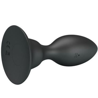 MR PLAY - PLUG ANAL AVEC TÉLÉCOMMANDE VIBRATION NOIRE MR PLAY