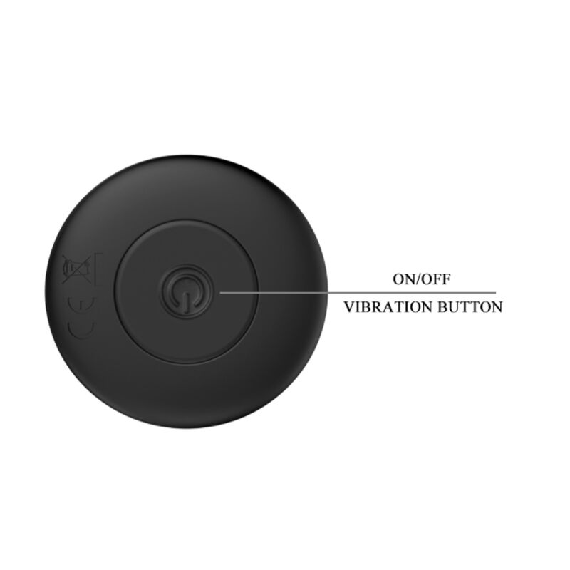 MR PLAY - PLUG ANAL VIBRATEUR NOIR RECHARGEABLE MR PLAY
