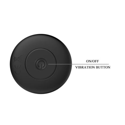 MR PLAY - PLUG ANAL VIBRATEUR NOIR RECHARGEABLE MR PLAY