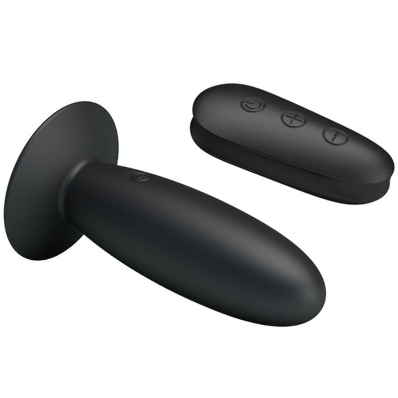MR PLAY - PLUG ANAL AVEC TÉLÉCOMMANDE VIBRATION NOIRE MR PLAY