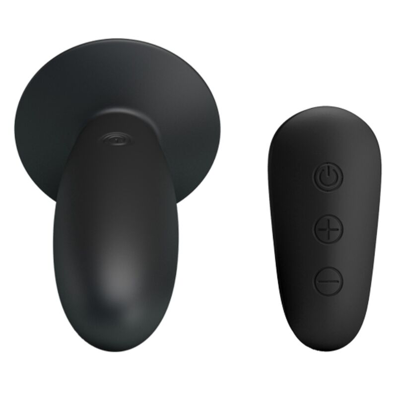 MR PLAY - PLUG ANAL AVEC TÉLÉCOMMANDE VIBRATION NOIRE MR PLAY