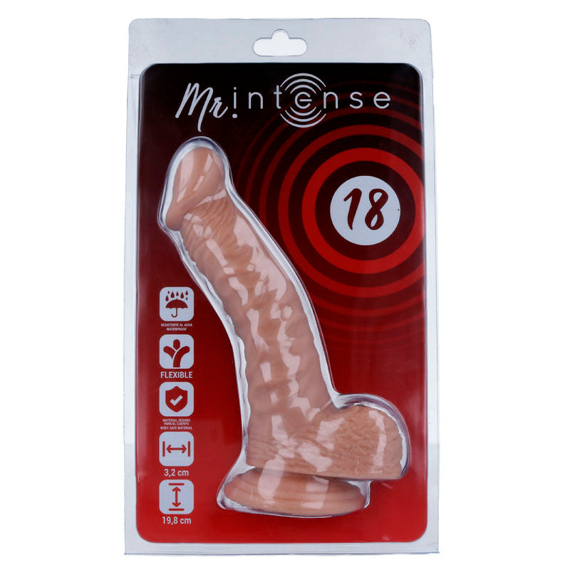 MR INTENSE - 18 PÉNIS RÉALISTE 19.8 CM -O- 3.2 CM MR. INTENSE