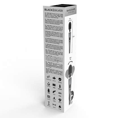 BLACK&SILVER - BAGUETTE DE MASSAGE DEXTER BLACK&SILVER