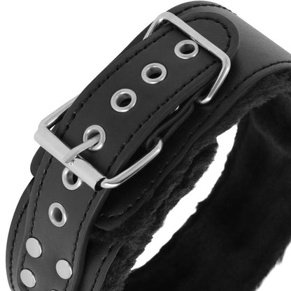 DARKNESS - COLLIER DOUBLÉ AVEC CHAÎNE EN TITANE DARKNESS BONDAGE