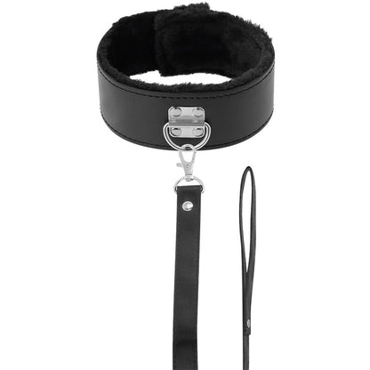 DARKNESS - COLLIER DOUBLÉ AVEC CHAÎNE EN TITANE DARKNESS BONDAGE