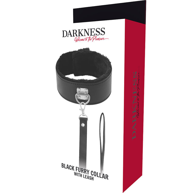 DARKNESS - COLLIER DOUBLÉ AVEC CHAÎNE EN TITANE DARKNESS BONDAGE