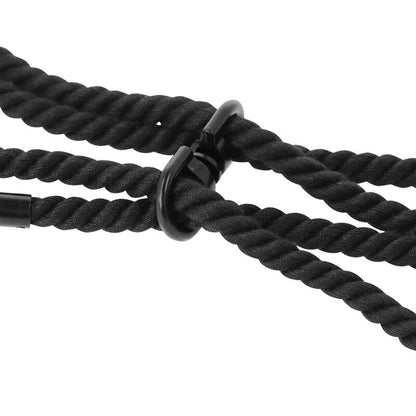 DARKNESS - MENOTTES EN CORDE OU MENOTTES DE CHEVILLE 100% COTON DARKNESS BONDAGE