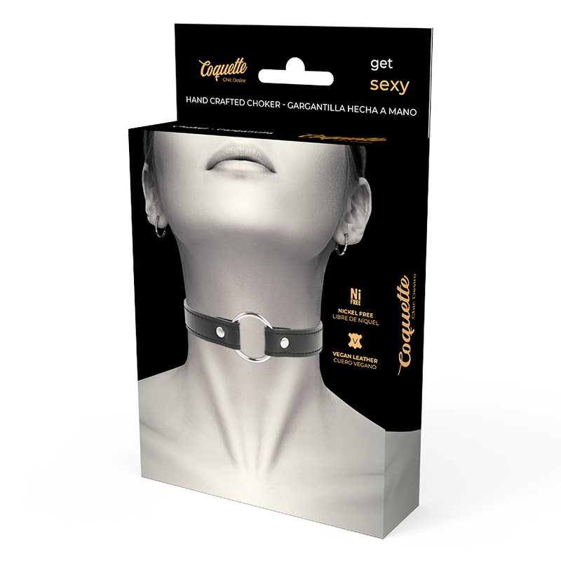 COQUETTE CHIC DESIRE - COLLIER EN CUIR VEGAN ACCESSOIRE FEMME COQUETTE ACCESSORIES