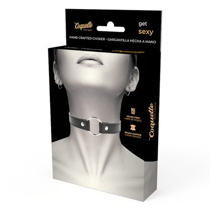 COQUETTE CHIC DESIRE - COLLIER EN CUIR VEGAN ACCESSOIRE FEMME COQUETTE ACCESSORIES