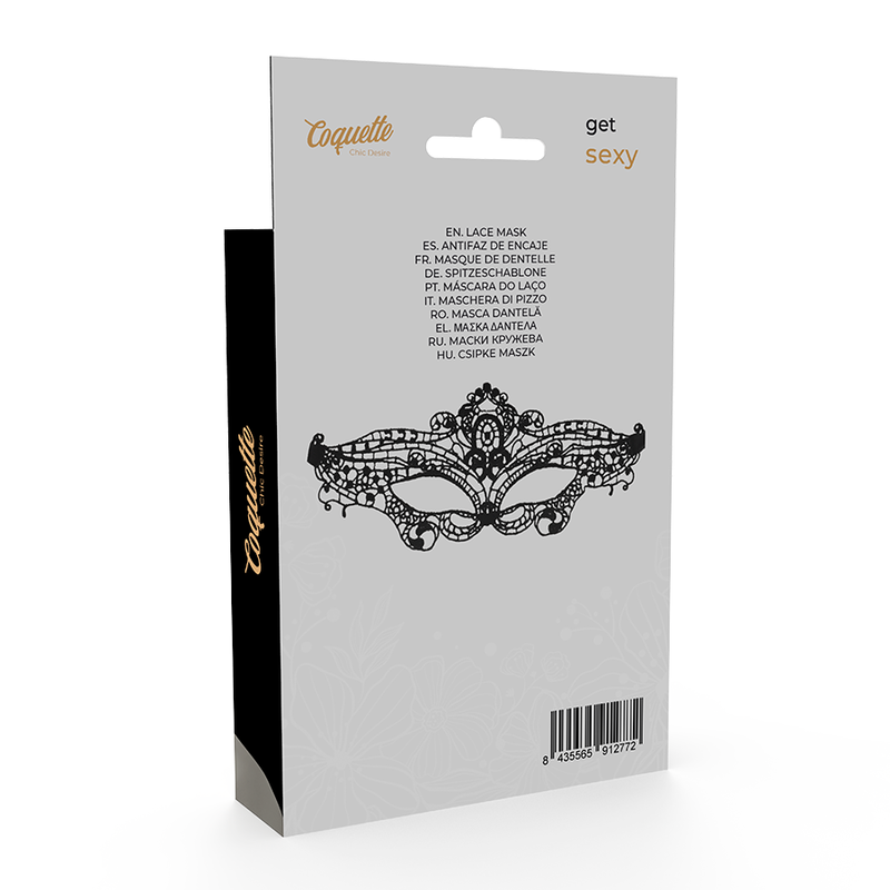 COQUETTE CHIC DESIRE - MASQUE FINE DENTELLE NOIRE COQUETTE ACCESSORIES