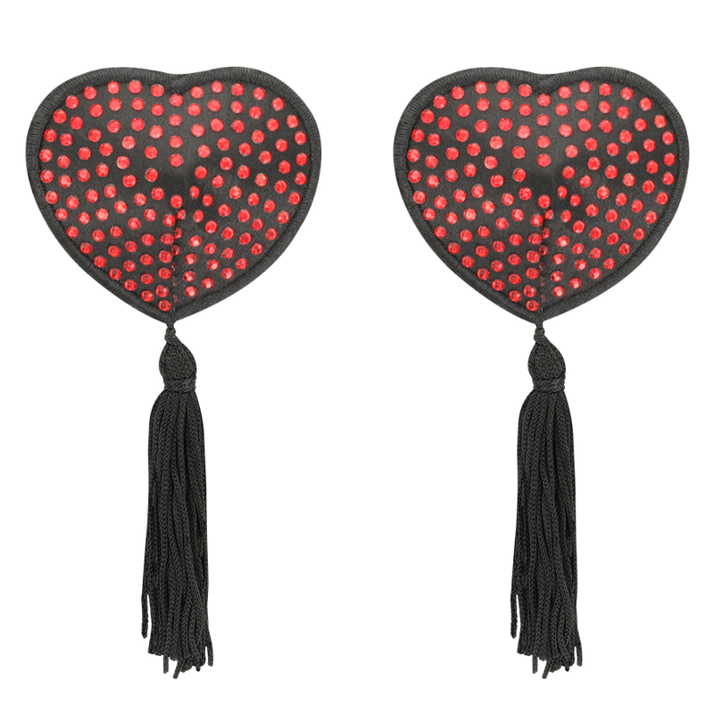 COQUETTE CHIC DESIRE - CACHE-MALINS ROUGE / NOIR COQUETTE ACCESSORIES