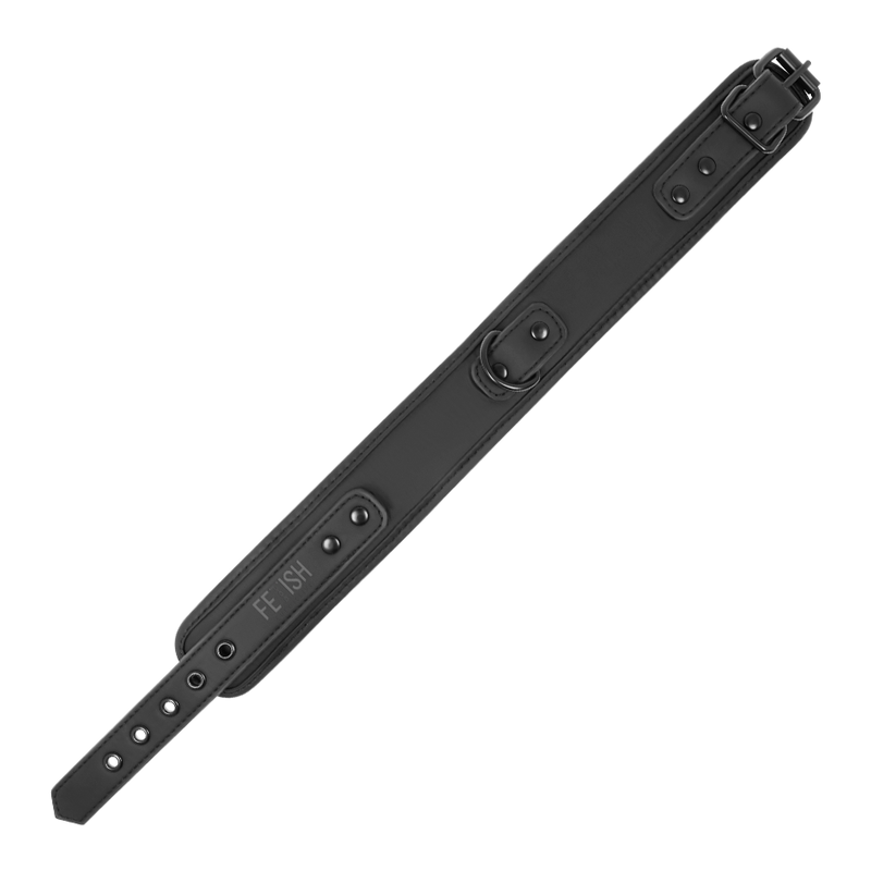 FETISH SUBMISSIVE - COLLIER CHAÎNE DOUBLURE EN NOPRÈNE FETISH SUBMISSIVE BONDAGE