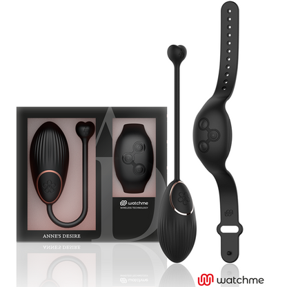 ANNE'S DESIRE - EGG TECHNOLOGIE DE TÉLÉCOMMANDE WATCHME NOIR ANNE´S DESIRE
