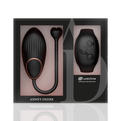 ANNE'S DESIRE - EGG TECHNOLOGIE DE TÉLÉCOMMANDE WATCHME NOIR ANNE´S DESIRE