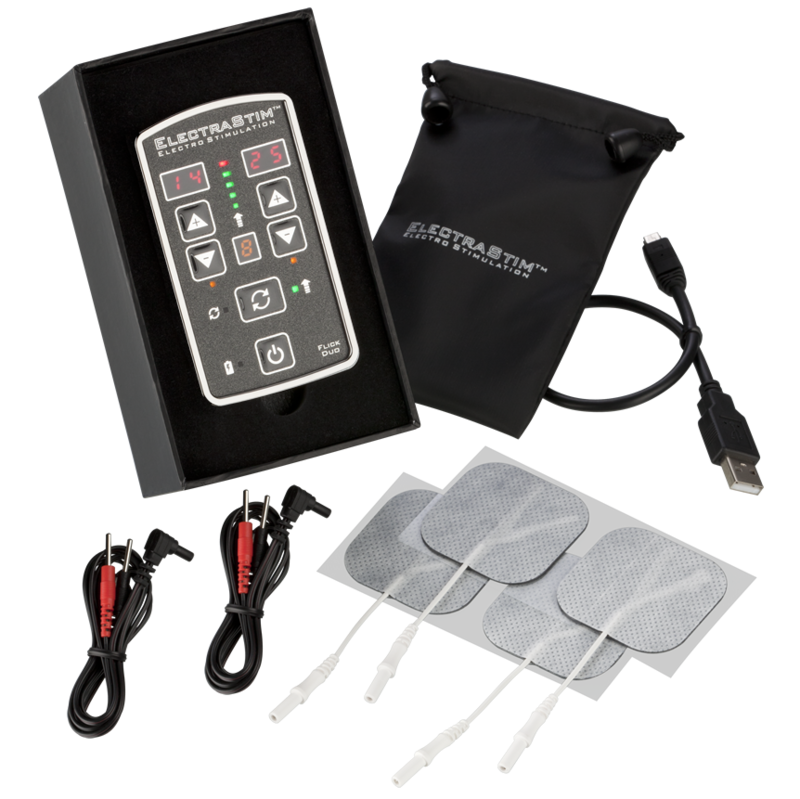 ELECTRASTIM - PACK STIMULATEUR FLICK DUO ELECTRASTIM