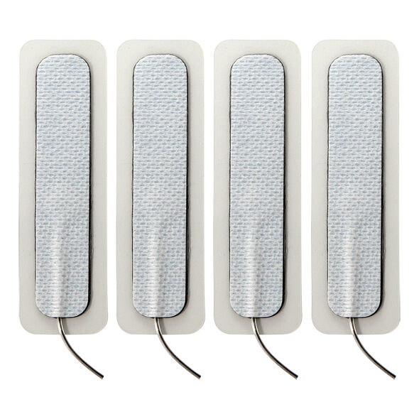 ELECTRASTIM - 4 X TAMPONS AUTO-ADHÉSIFS LONGS 1.5 CM X 7.5 CM ELECTRASTIM