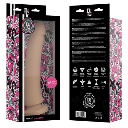DELTA CLUB - TOYS GODE NATUREL MÉDICAL SILICONE 23 CM -O- 4.5 CM DELTACLUB