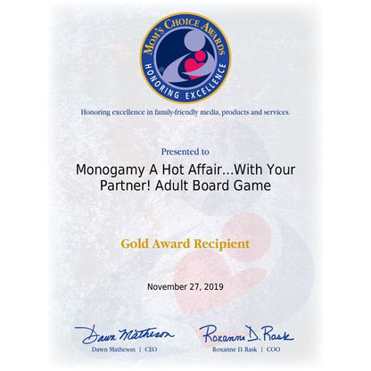 MONOGAMY - JEU DE COUPLES À CONTENU ÉLEVÉ ER TIQUE MONOGAMY GAME