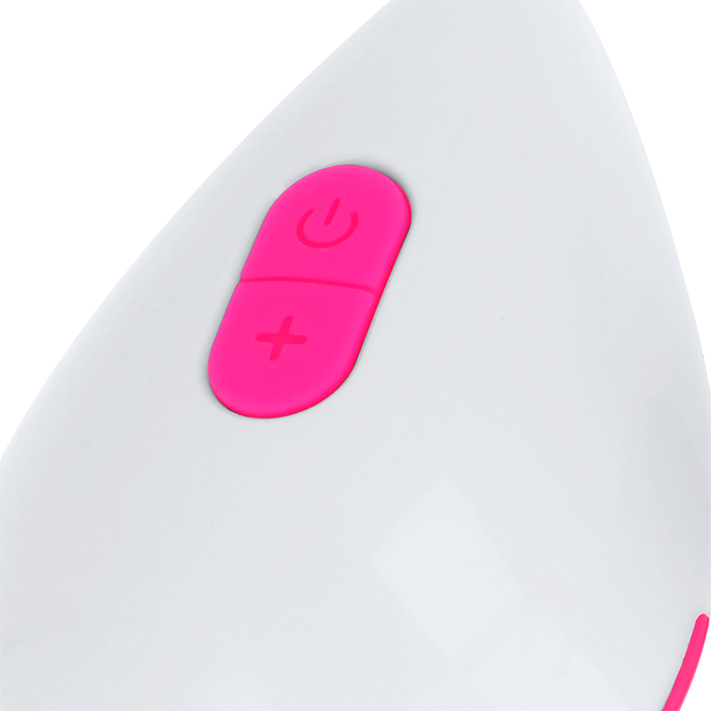 OHMAMA - UF VIBRANT TEXTURÉ 10 MODES ROSE ET BLANC OHMAMA STIMULATING