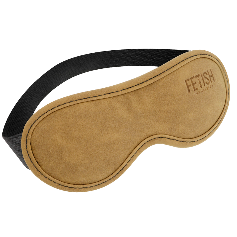 FETISH SUBMISSIVE ORIGIN - MASQUE EN CUIR VEGAN AVEC DOUBLURE EN NÉOPRÈNE FETISH SUBMISSIVE ORIGIN