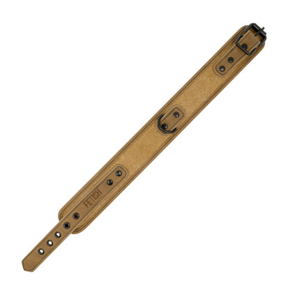 FETISH SUBMISSIVE ORIGIN - COLLIER CHAÎNE DOUBLÉE DE NÉOPRÈNE FETISH SUBMISSIVE ORIGIN