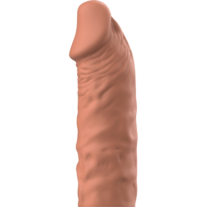 VIRILXL - EXTENSION DE PÉNIS MARRON EN SILICONE LIQUIDE V5 VIRILXL