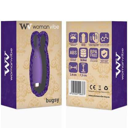 WOMANVIBE - BUGSY SILICONE STIMULATEUR WOMANVIBE
